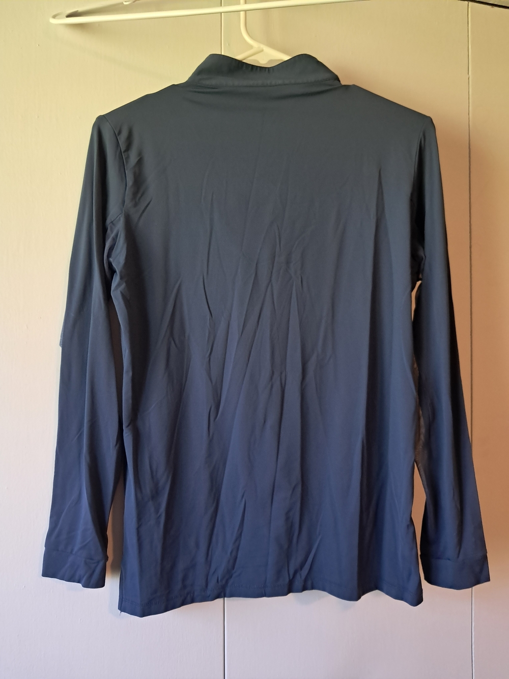 The Tailored Sportsman IceFil Navy Performance Top- Quarter Zip - Picture 6 of 6